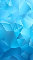 Obraz premium Digital blue modern 3d geometry abstract graphic poster background