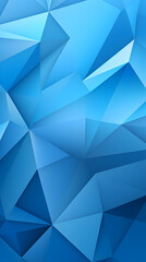 Fototapeta premium Digital blue modern 3d geometry abstract graphic poster background