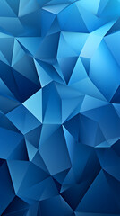 Fototapeta premium Digital blue modern 3d geometry abstract graphic poster background