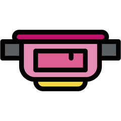 Pouch, Belt Pouch, Accessory, Fashion, Fanny Pack, Vintage Icon