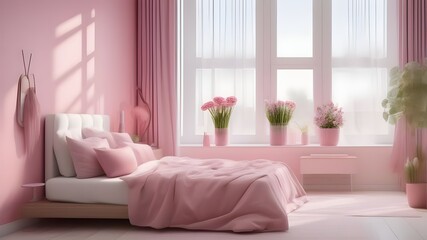 modern bedroom interior