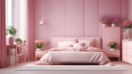 modern bedroom interior