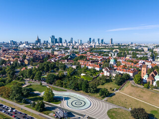 Warszawa, Stare Miasto, panorama miasta  © hunter76