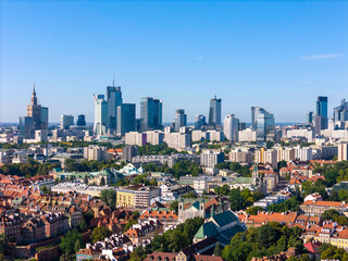 Warszawa, Stare Miasto, panorama miasta  © hunter76