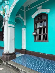 building with a window