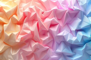 Naklejka premium A colorful paper with a pink and blue gradient