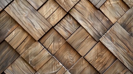 Wooden flat background of wood surface texture pattern.