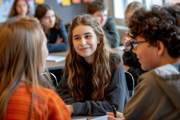 Photography of first year students engaging in and getting to know each other.