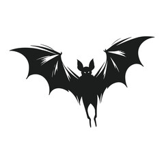 Gothic Bat Silhouette Vector - Dark Fantasy Design