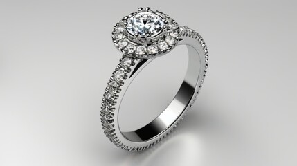 Diamond Engagement Ring.