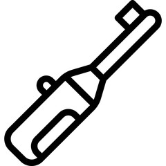 Vector Icon Electric Toothbrush, Hygienic, Toothbrush, Healthcare, Electric Brush, Electric