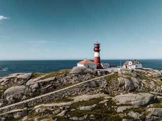 lighthouse on the coast of state