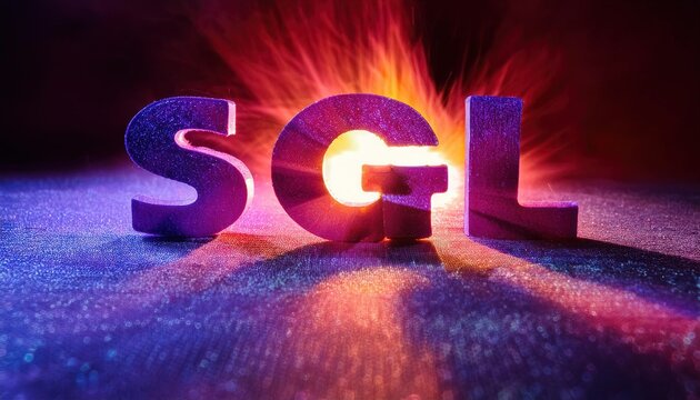SGL: Illuminating Letters with Vibrant Lighting Effects