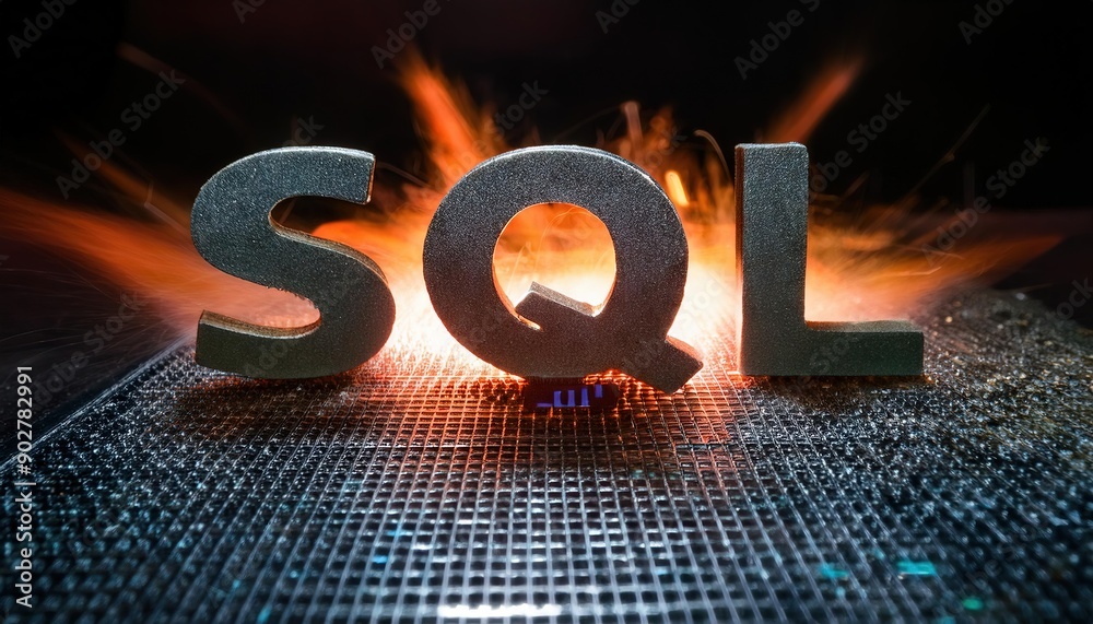 Poster sql database management: essentials for data engineers