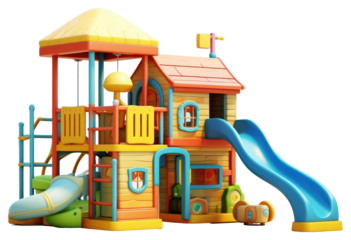 PNG Playground outdoors architecture playhouse.