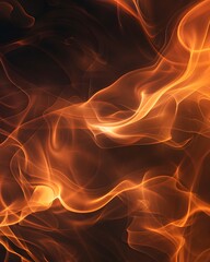 Fototapeta premium orange smoke background