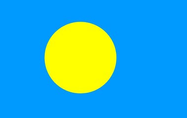 palau flag, flag of palau, country flag, flag