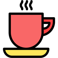 Vector Icon Cup, Coffee Cup, Mug, Coffee Breaks, Tea Cup