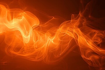 Fototapeta premium orange smoke background