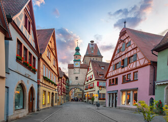 Markus Tower in Rothenburg ob der Tauber