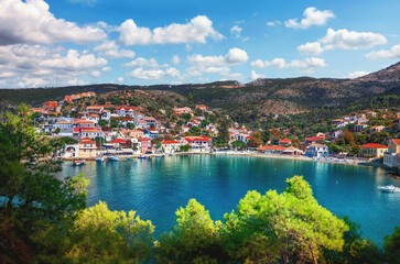 Assos village in Kefalonia