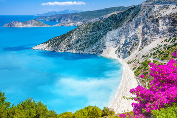 Obraz premium Myrtos beach, Kefalonia, Greece
