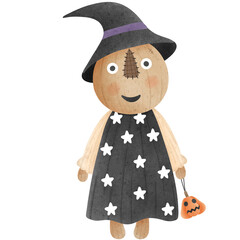 Halloween voodoo doll