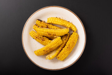 とうもろこしのバター醤油焼き