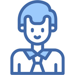 Vector Icon Judge, Professional, Attorney, Avatar, Man