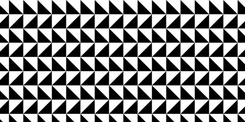 White and Black Triangle Pattern Geometric Background