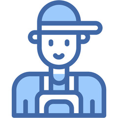 Vector Icon Janitor, Professions And Jobs, Profession, Job, Avatar