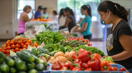 community event focused on healthy living, featuring workshops on nutrition, fitness classes