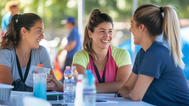 community event focused on healthy living, featuring workshops on nutrition, fitness classes