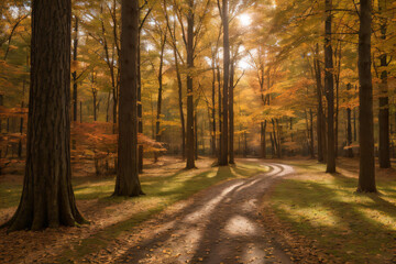 Obraz premium trees in the forest