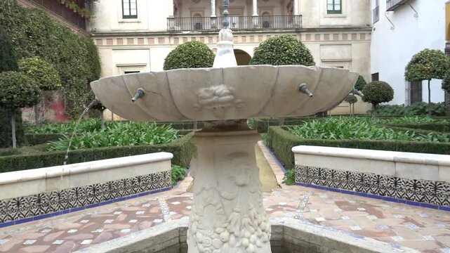 Pilate House in Seville, Andalusia, Spain