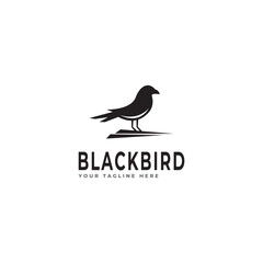 Small Bird Silhouette Transparent Background, Bird Silhouette Logo Light Background Vector Design.