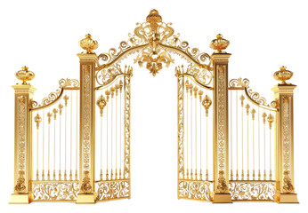 PNG Shiny Gold gate.