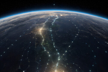 Fototapeta premium earth in space