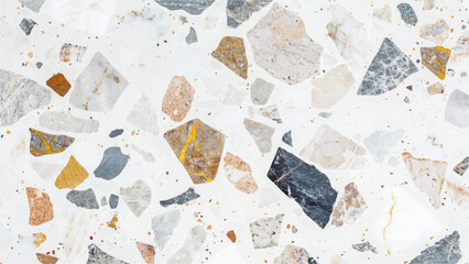 terrazzo flooring marble stone wall texture abstract background, marble alcohol ink drawing effect. Vector illustration design template for wedding.