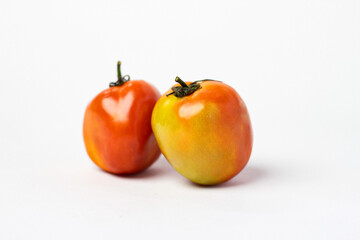 red and orange tomatoes 