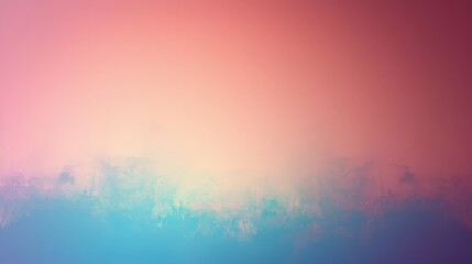 Naklejka premium Abstract Pink and Blue Sky with Clouds