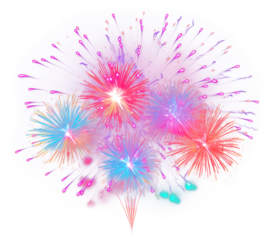 PNG A fireworks night light illuminated.