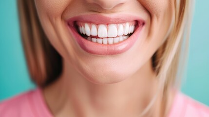 Obraz premium Professional dentist conducting a thorough examination of patient's teeth for optimal oral health care.