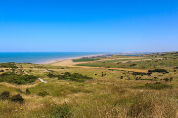 Cap Blanc-Nez on the coast of Northern France