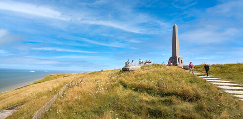 Cap Blanc-Nez on the coast of Northern France