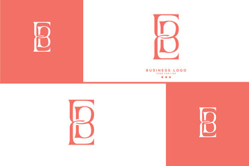 BE, EB, B, E, Abstract Letters Logo Monogram