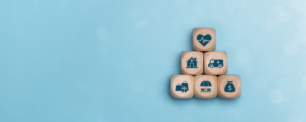 Employee benefits concept and access to welfare health, Fringe benefits for employee engagement....