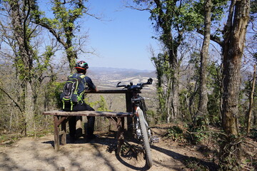 person riding a bicycle
