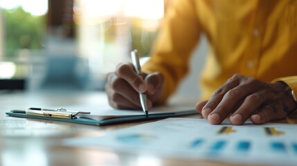 Financial Adviser Assisting Business Owner with Loan Options and Expert Banking Advice