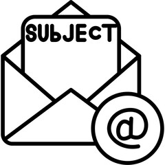 Email Subject Icon